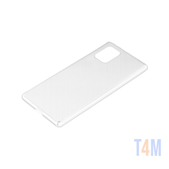 Capa de Silicone Macio para Xiaomi Mi 10 Lite 5g Transparente